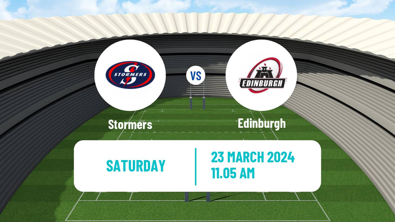 Rugby union United Rugby Championship Stormers - Edinburgh