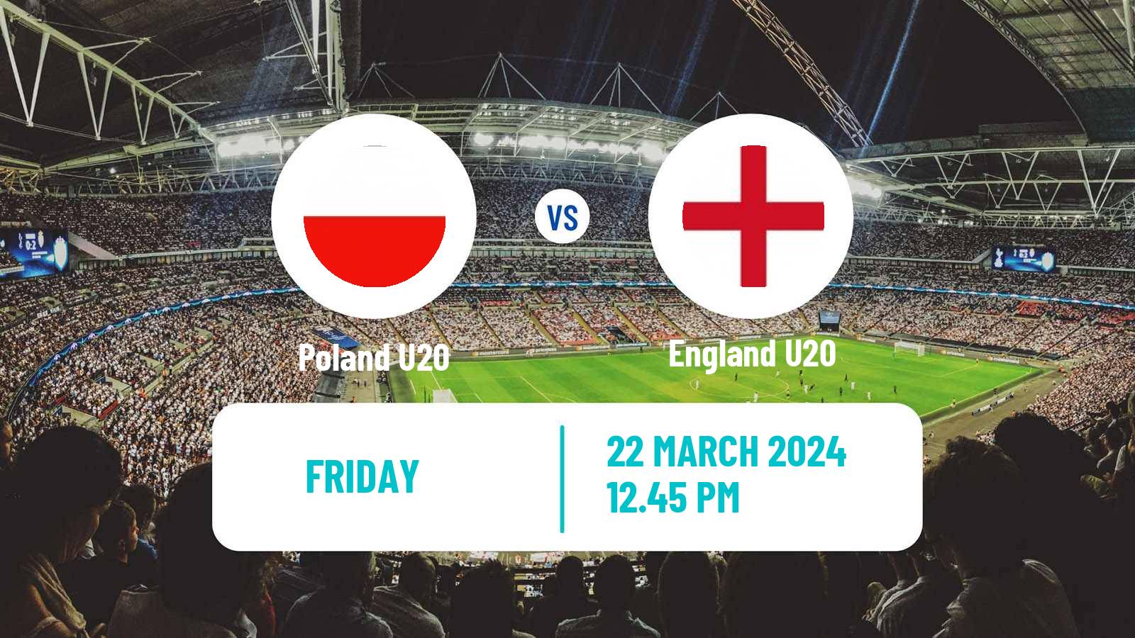 Soccer Elite League U20 Poland U20 - England U20