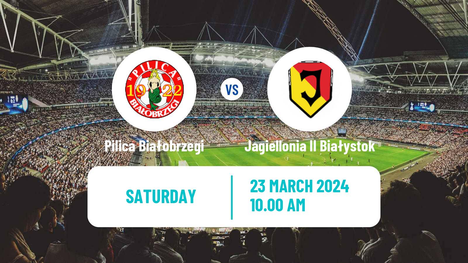 Soccer Polish Division 3 - Group I Pilica Białobrzegi - Jagiellonia II Białystok