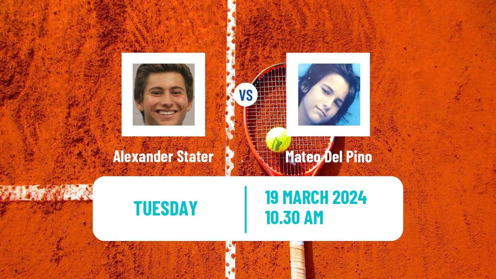 Tennis ITF M15 Punta Del Este 2 Men Alexander Stater - Mateo Del Pino