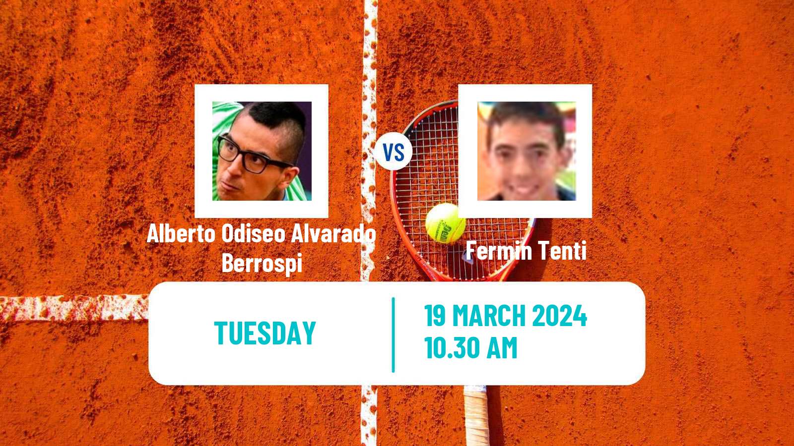 Tennis ITF M15 Punta Del Este 2 Men Alberto Odiseo Alvarado Berrospi - Fermin Tenti