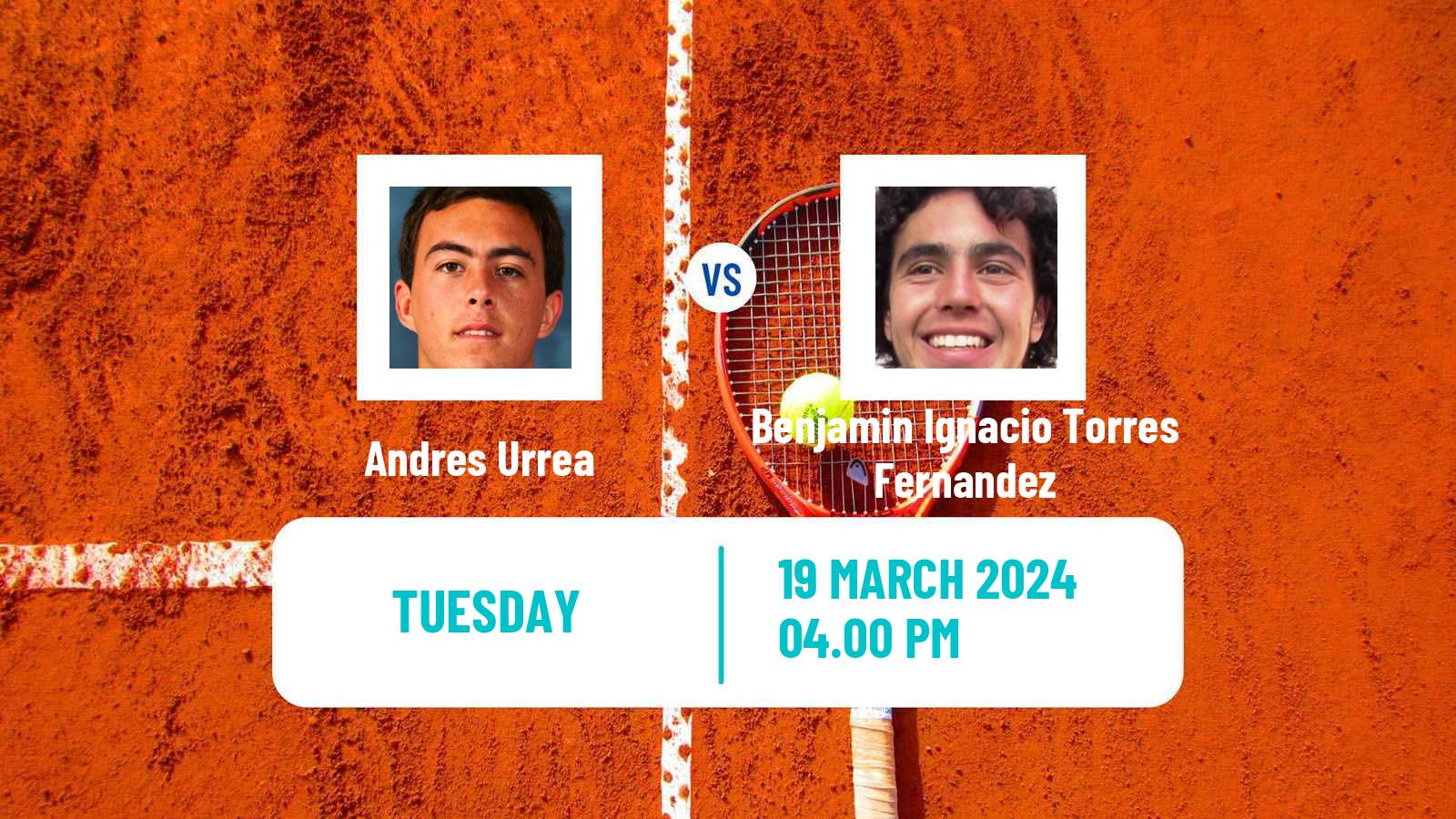 Tennis ITF M25 Maceio Men Andres Urrea - Benjamin Ignacio Torres Fernandez