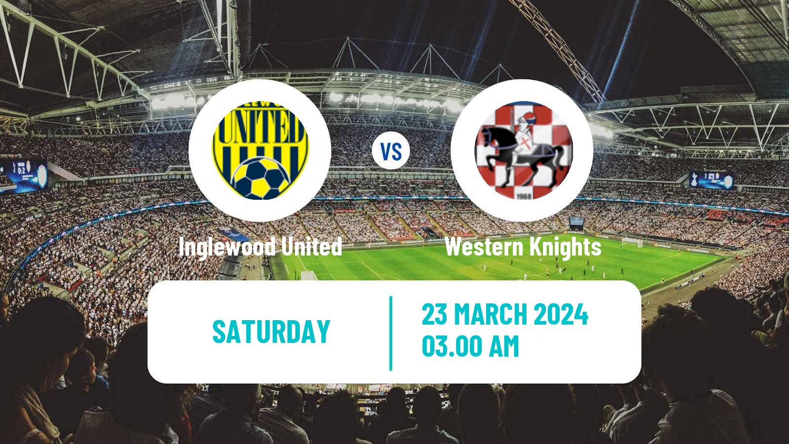 Soccer Australian NPL Western Australia Inglewood United - Western Knights