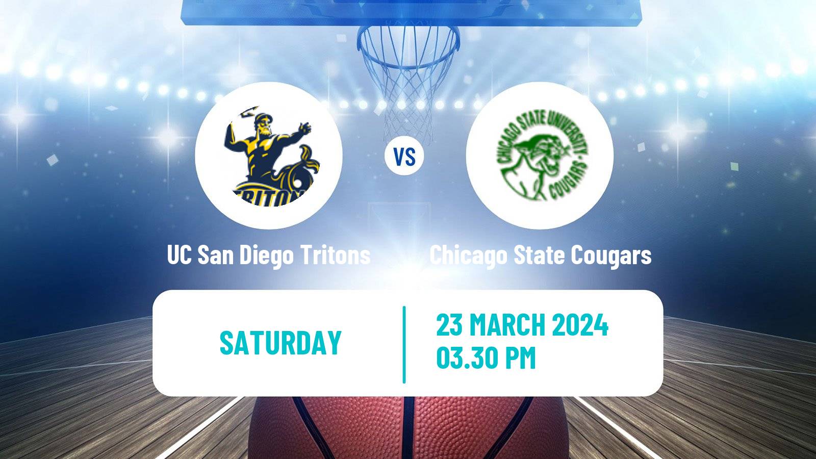 Basketball CBI UC San Diego Tritons - Chicago State Cougars