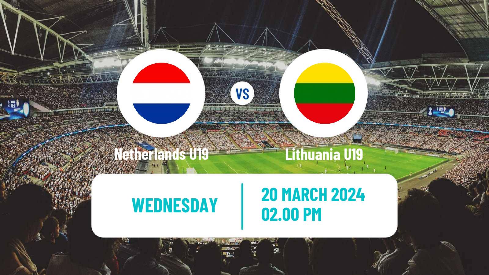 Soccer UEFA Euro U19 Netherlands U19 - Lithuania U19