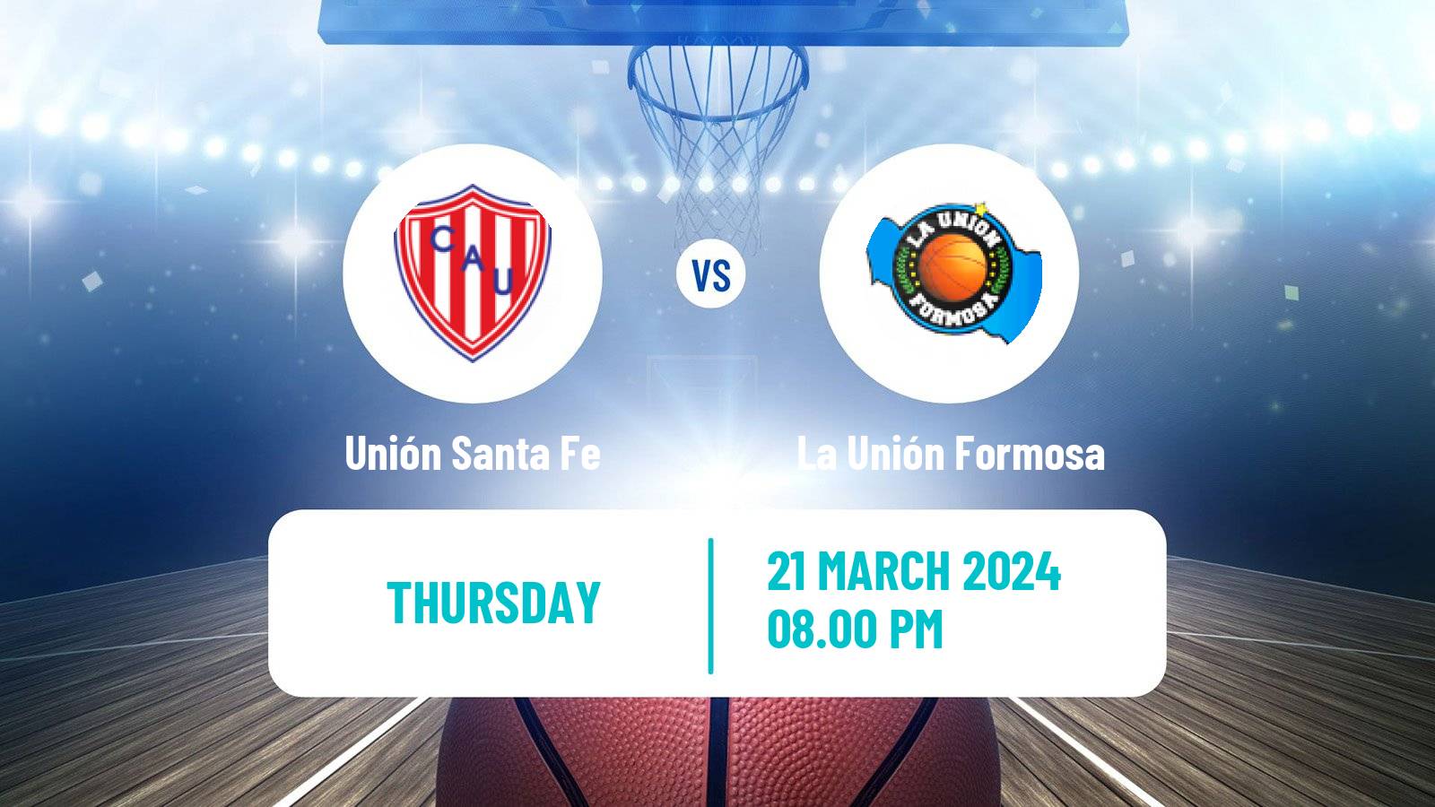 Basketball Argentinian LNB Unión Santa Fe - La Unión Formosa