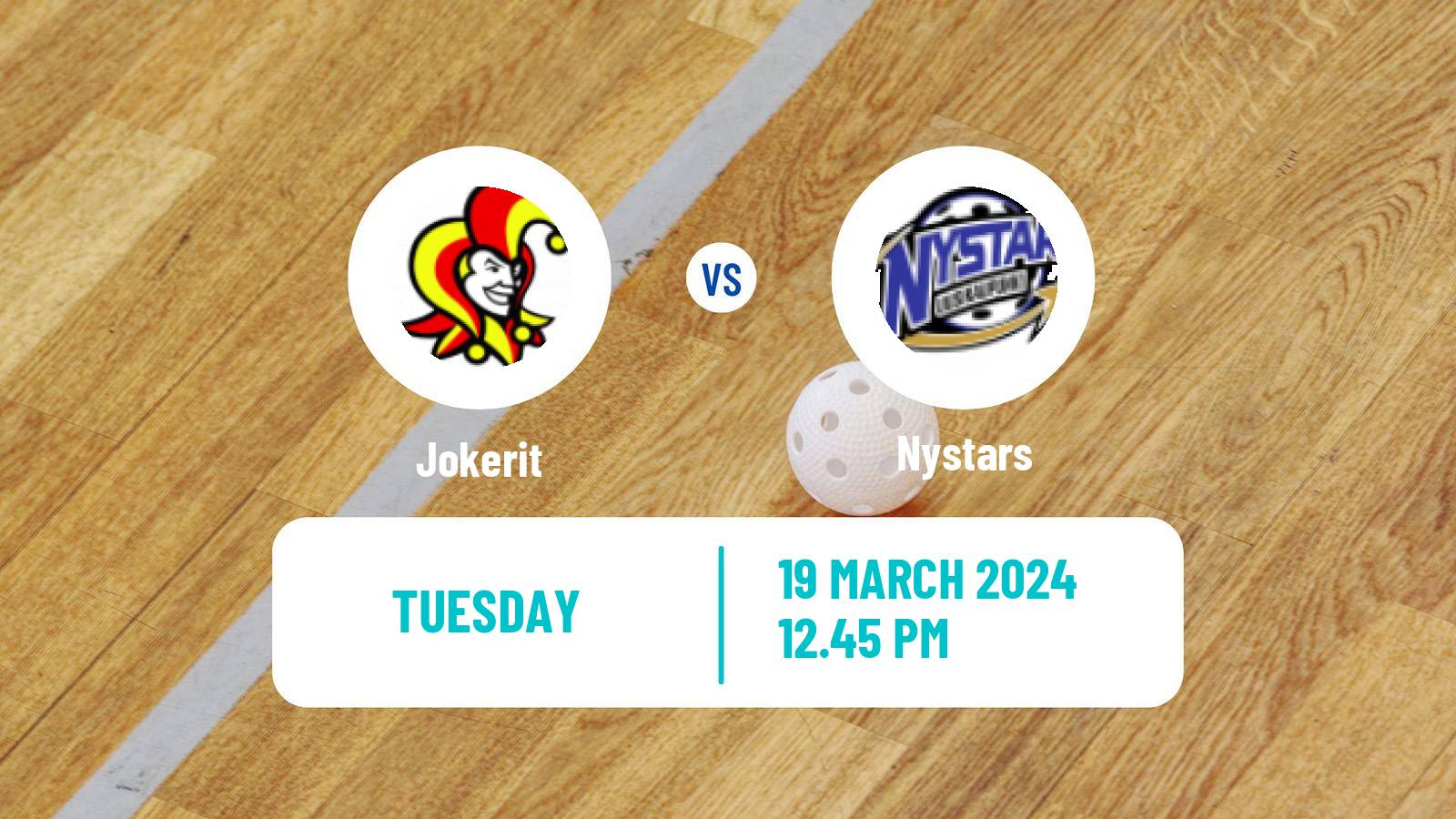 Floorball Finnish F-Liiga Women Jokerit - Nystars