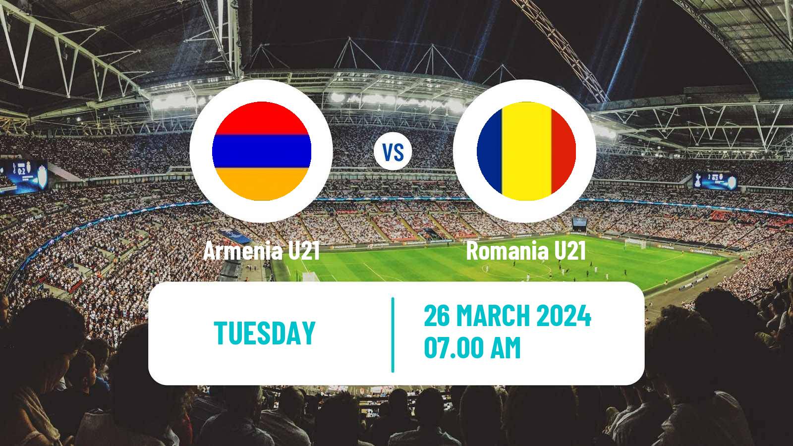 Soccer UEFA Euro U21 Armenia U21 - Romania U21