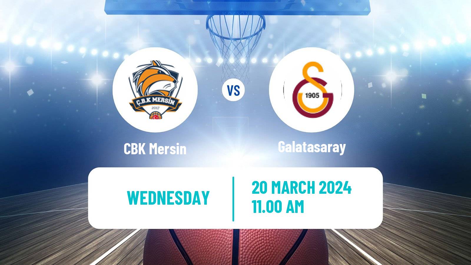 Basketball Turkish Basketball League Women CBK Mersin - Galatasaray