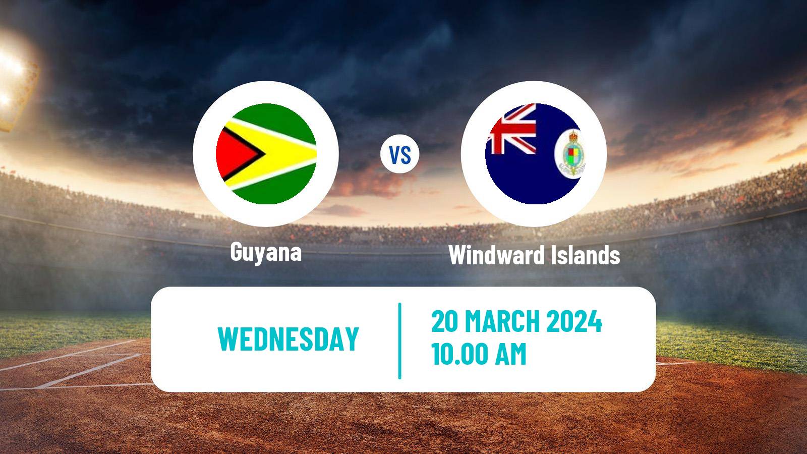 Cricket West Indies Championship Cricket Guyana - Windward Islands