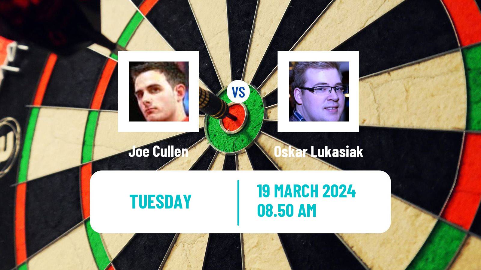 Darts Players Championship 6 2024 Joe Cullen - Oskar Lukasiak
