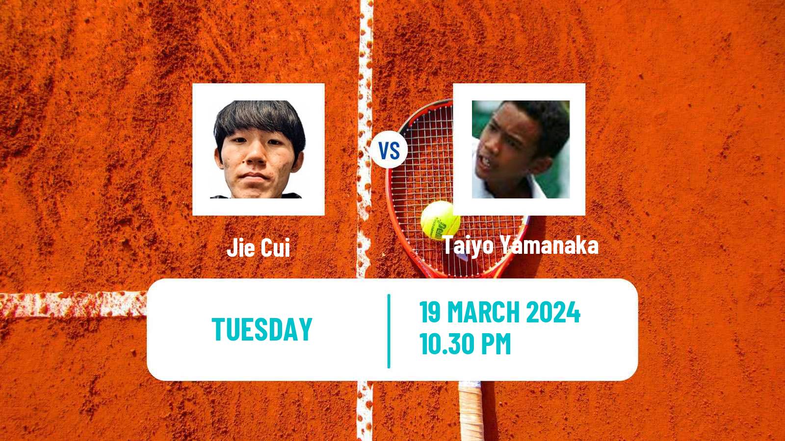 Tennis ITF M15 Nishi Tokyo Men Jie Cui - Taiyo Yamanaka