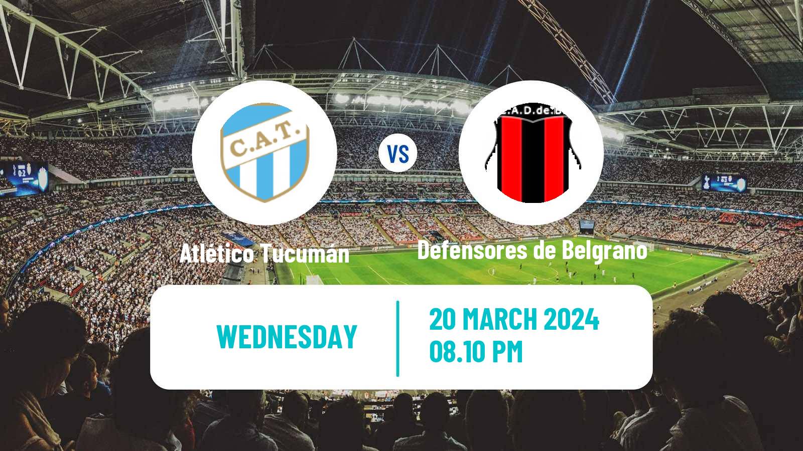 Soccer Copa Argentina Atlético Tucumán - Defensores de Belgrano