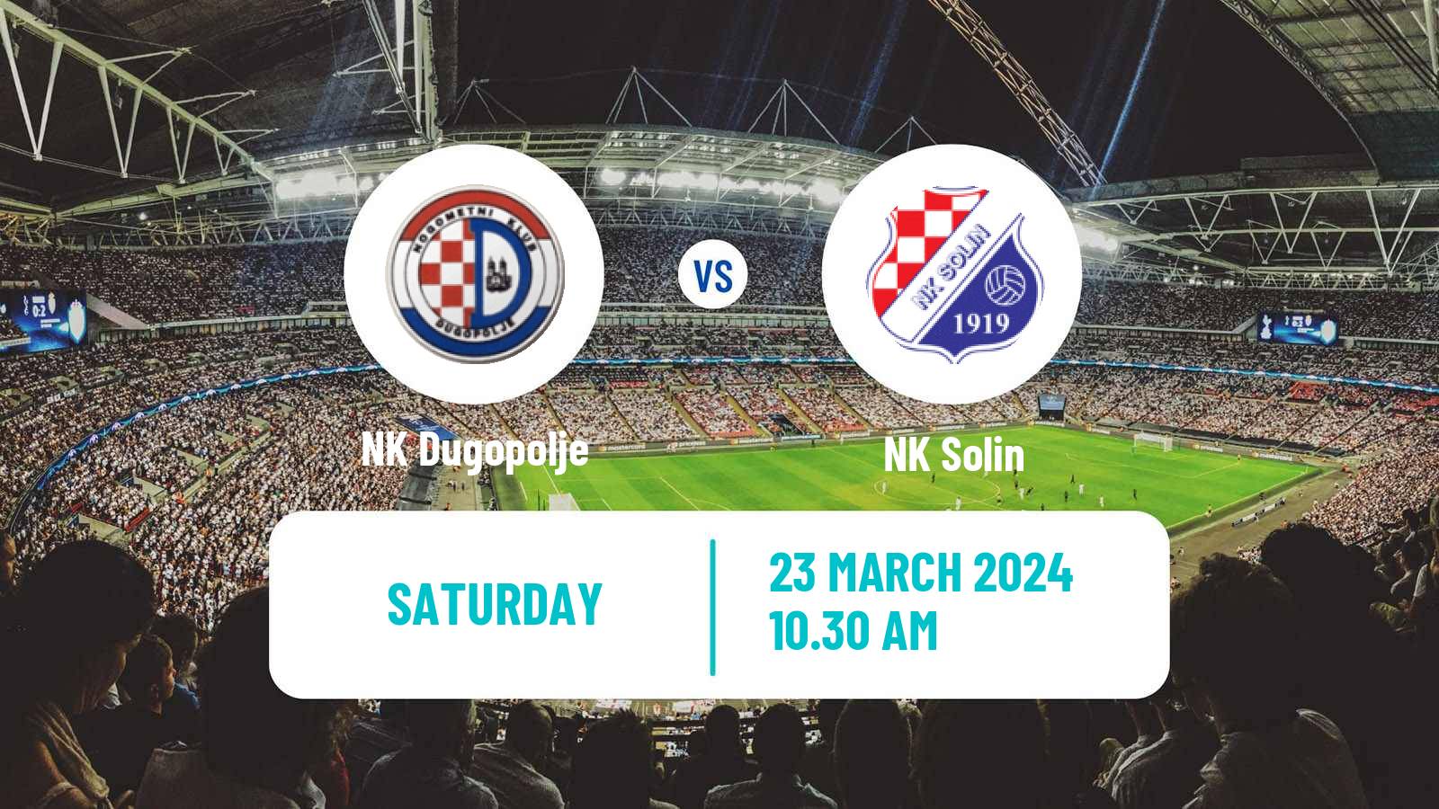 Soccer Croatian Prva NL Dugopolje - Solin