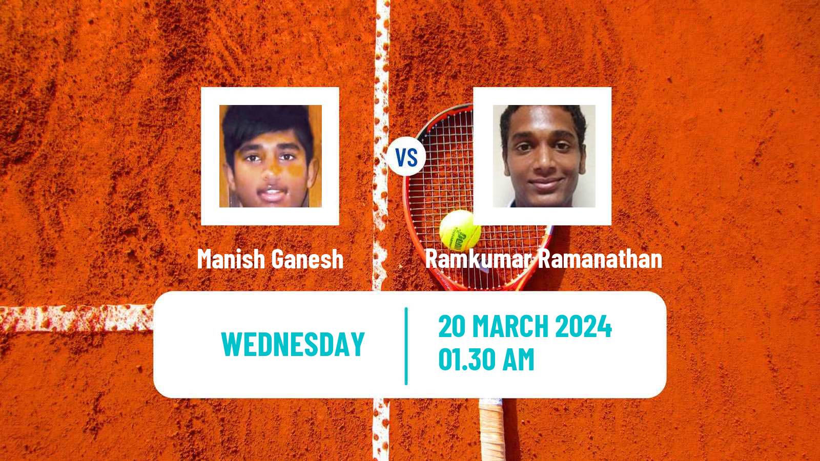 Tennis ITF M15 Chandigarh Men Manish Ganesh - Ramkumar Ramanathan
