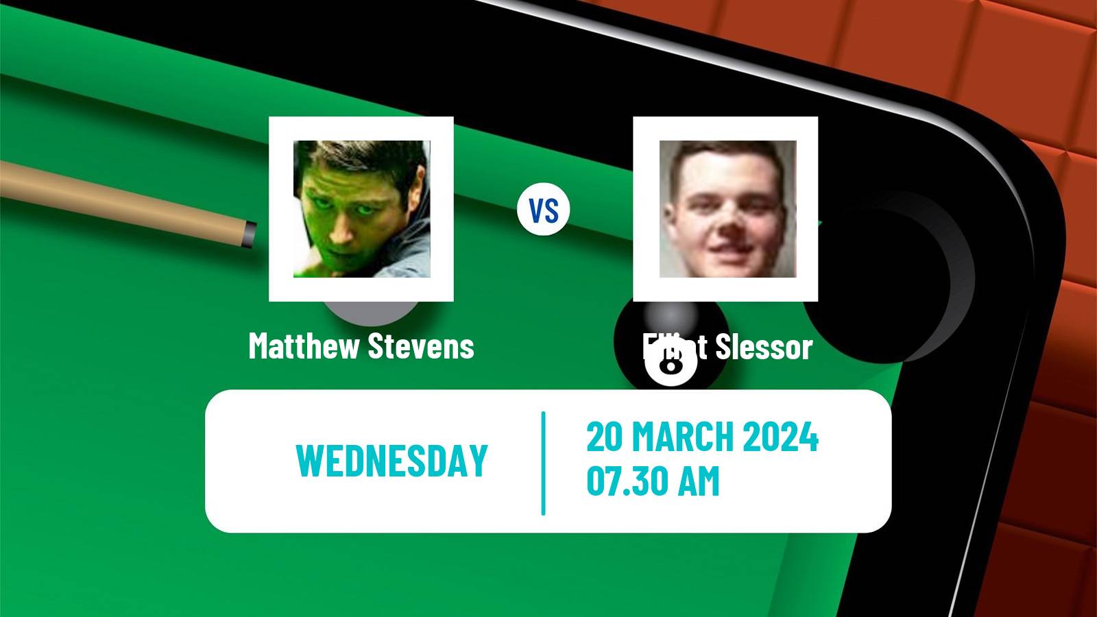 Snooker World Open Matthew Stevens - Elliot Slessor