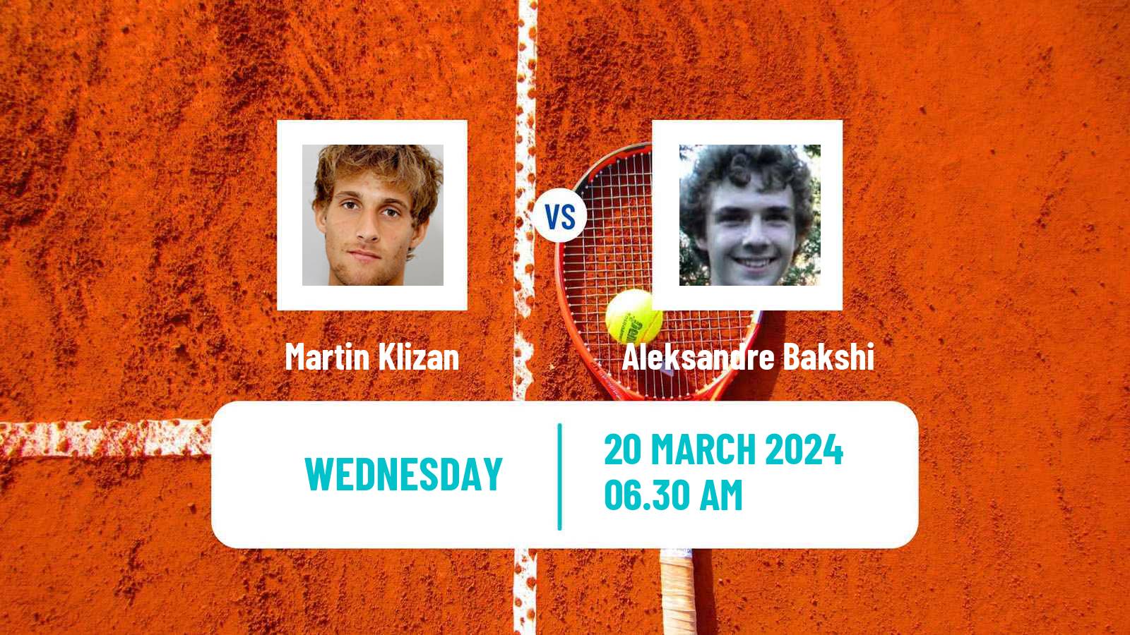 Tennis ITF M15 Heraklion 3 Men Martin Klizan - Aleksandre Bakshi