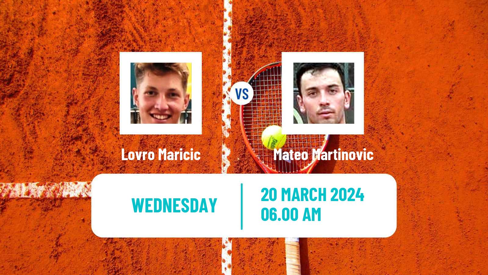 Tennis ITF M15 Opatija Men Lovro Maricic - Mateo Martinovic