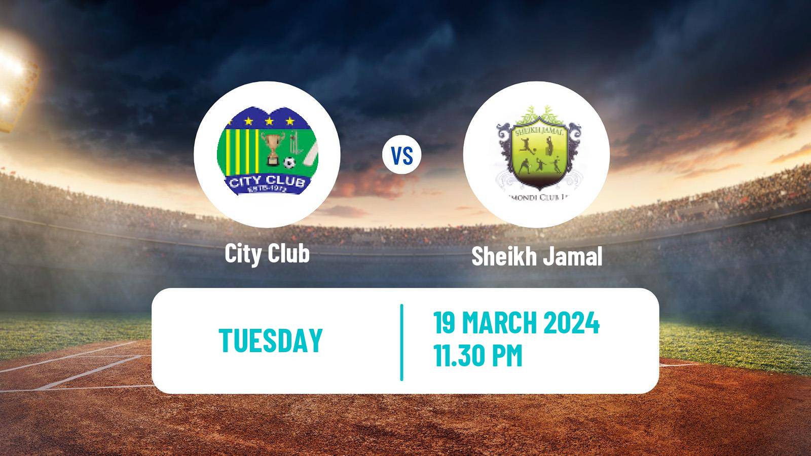 Cricket Bangladesh Dhaka Premier League City Club - Sheikh Jamal