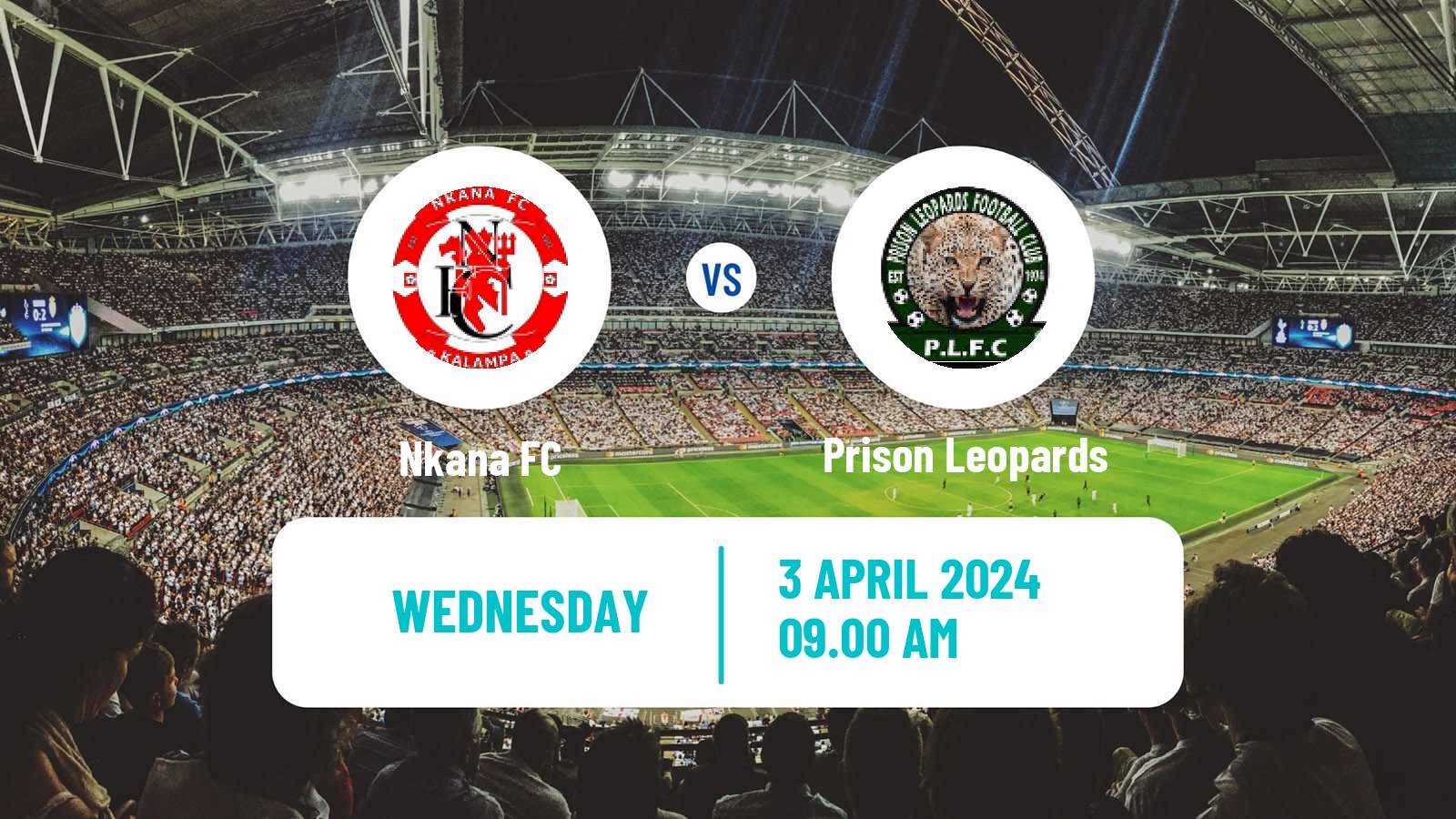 Soccer Zambian Premier League Nkana - Prison Leopards