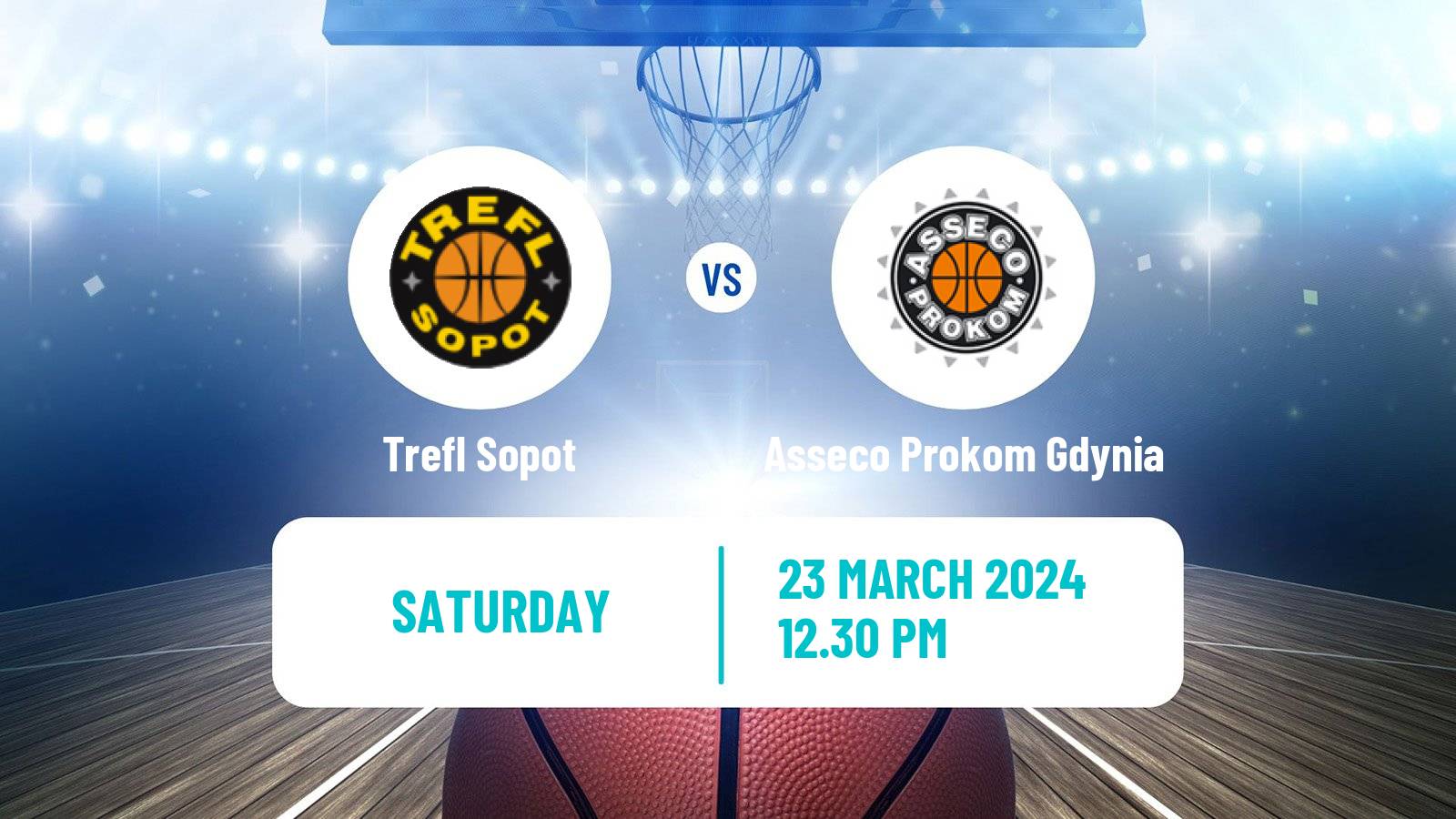 Basketball Polish Basket Liga Trefl Sopot - Asseco Prokom Gdynia