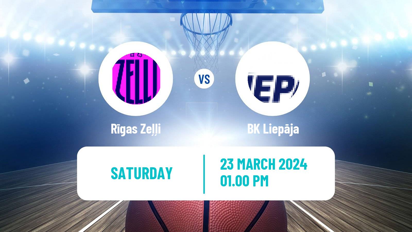 Basketball Estonian–Latvian Basketball League Rīgas Zeļļi - Liepāja