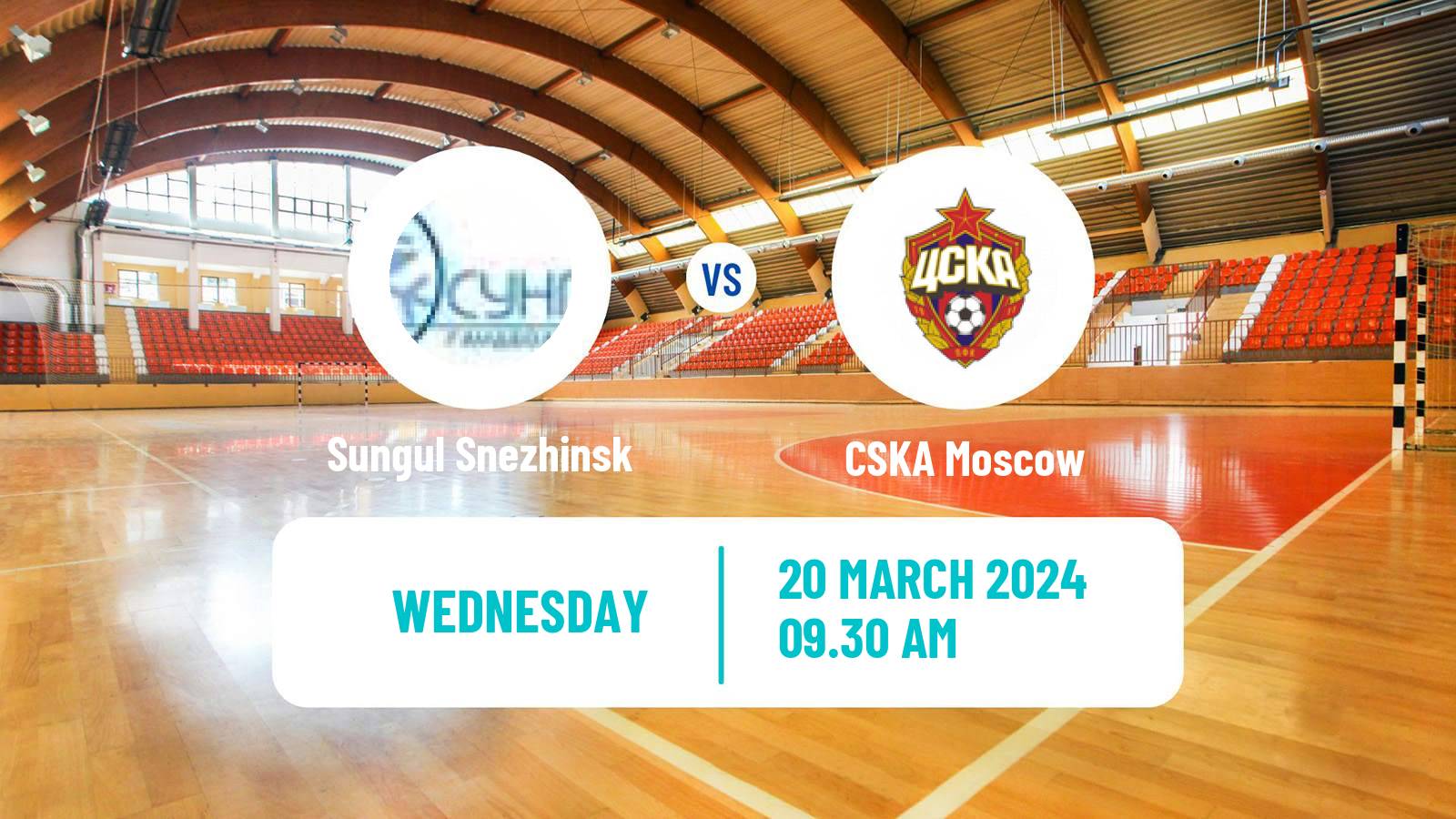Handball Russian Cup Handball Sungul Snezhinsk - CSKA Moscow