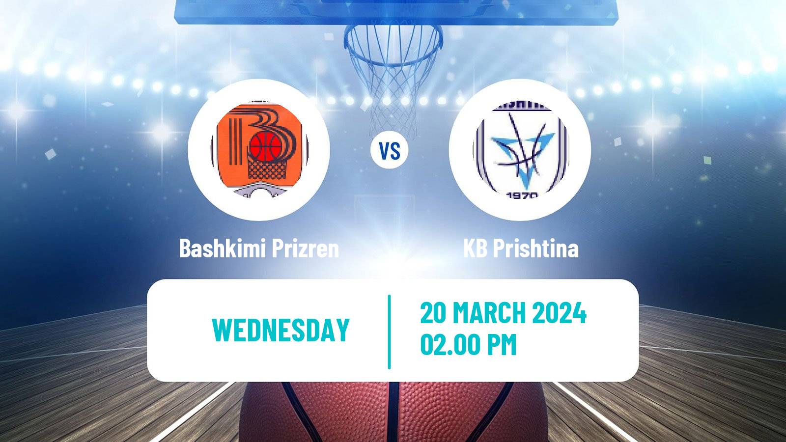 Basketball Kosovo Superliga Basketball Bashkimi Prizren - Prishtina