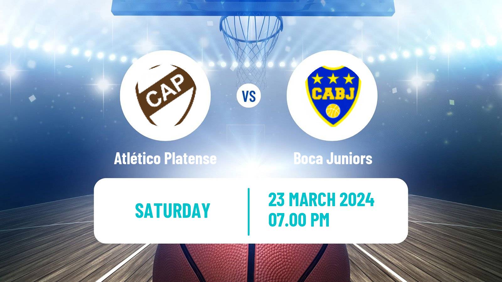 Basketball Argentinian LNB Atlético Platense - Boca Juniors
