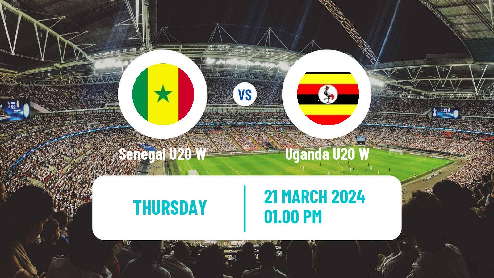 Soccer African Games Football Women Senegal U20 W - Uganda U20 W