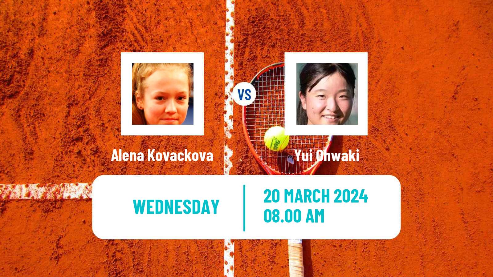Tennis ITF W15 Sharm Elsheikh 7 Women Alena Kovackova - Yui Ohwaki