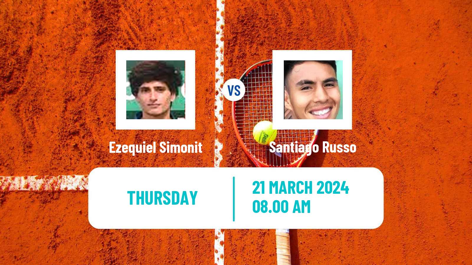 Tennis ITF M15 Punta Del Este 2 Men Ezequiel Simonit - Santiago Russo