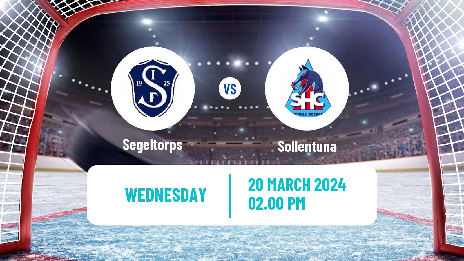 Hockey Swedish HockeyEttan Ostra Segeltorps - Sollentuna