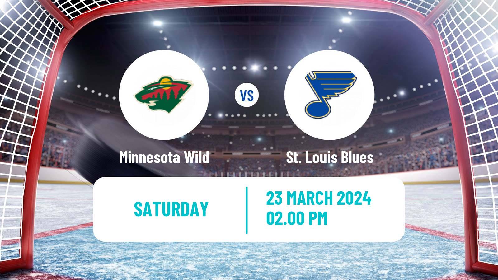 Hockey NHL Minnesota Wild - St. Louis Blues