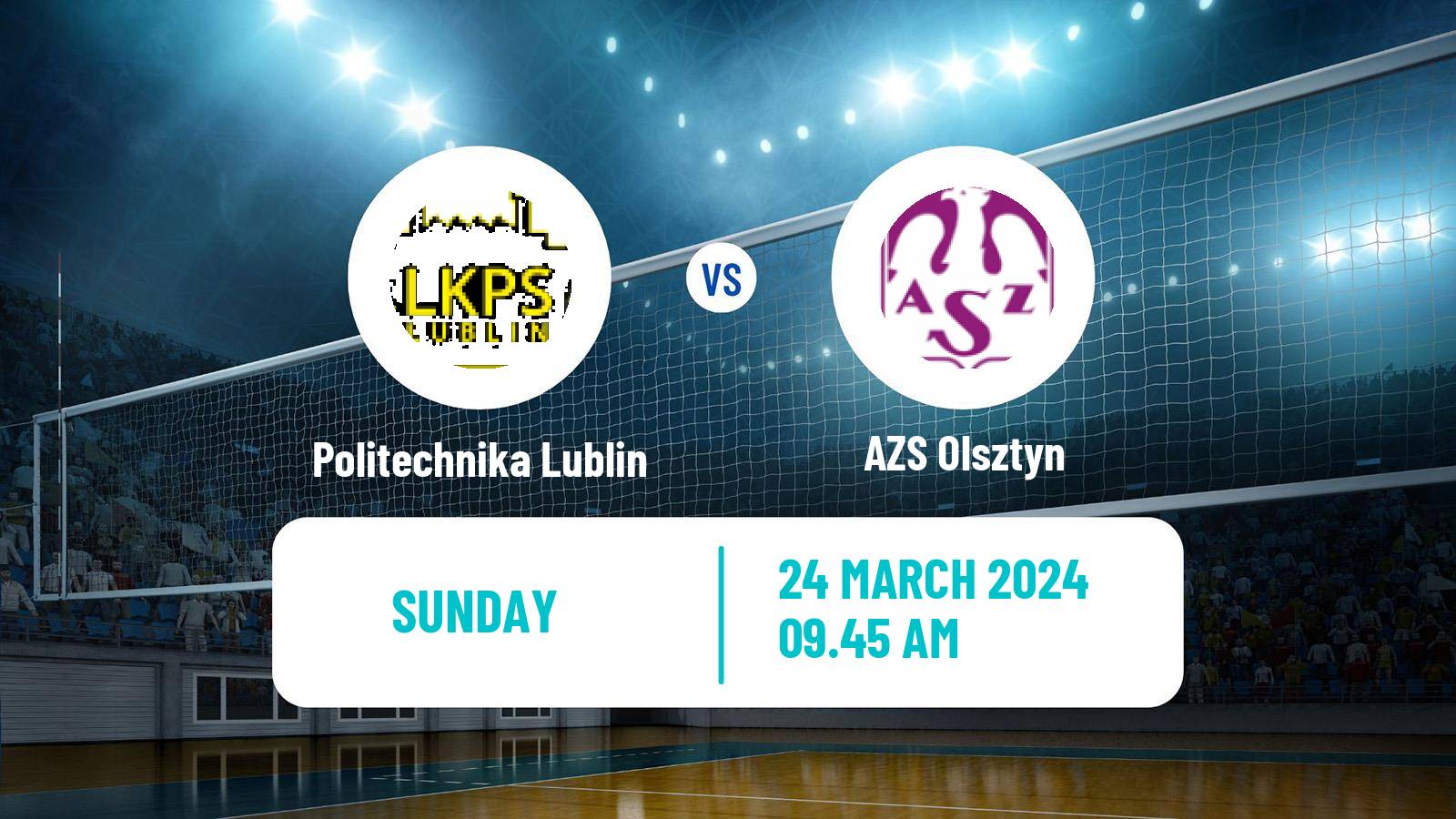 Volleyball Polish PlusLiga Politechnika Lublin - AZS Olsztyn