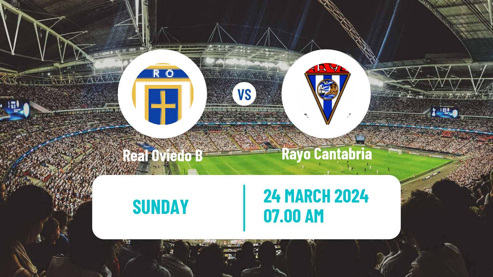 Soccer Spanish Segunda RFEF - Group 1 Real Oviedo B - Rayo Cantabria