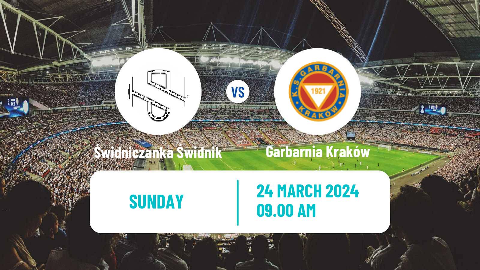 Soccer Polish Division 3 - Group IV Świdniczanka Świdnik - Garbarnia Kraków