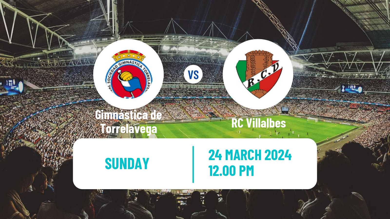 Soccer Spanish Segunda RFEF - Group 1 Gimnástica de Torrelavega - RC Villalbes