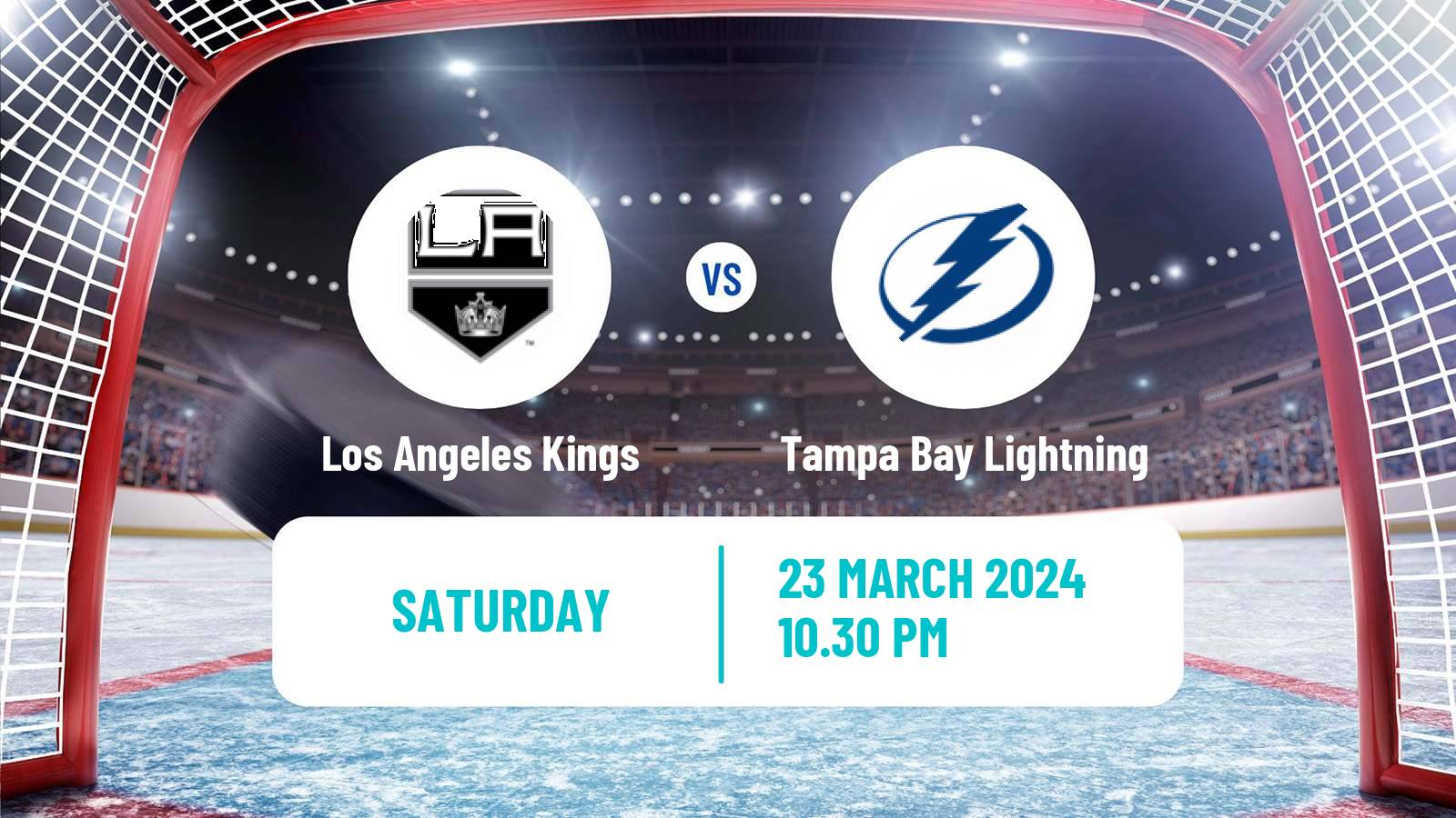 Hockey NHL Los Angeles Kings - Tampa Bay Lightning