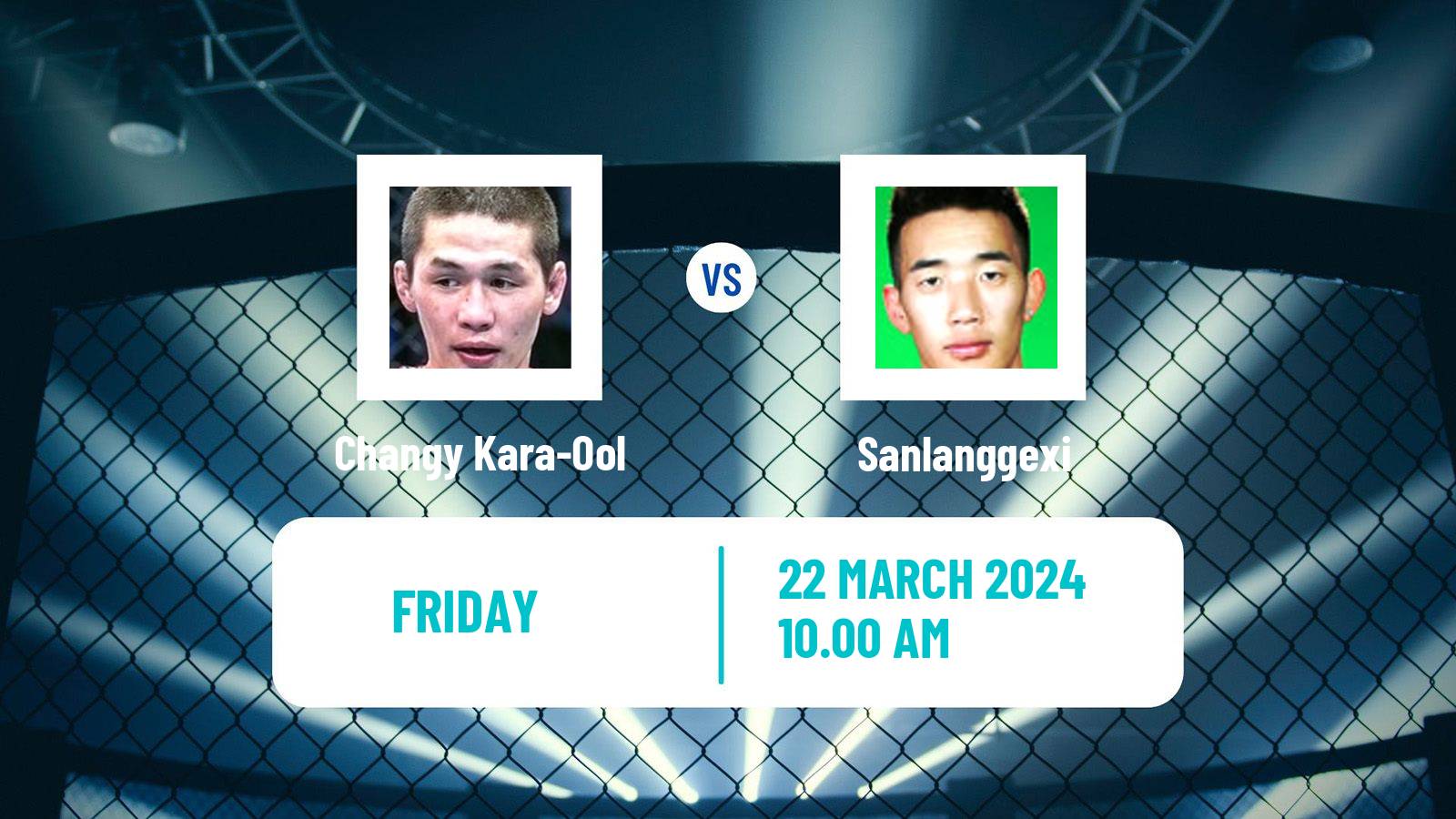 MMA Strawweight One Championship Men Changy Kara-Ool - Sanlanggexi