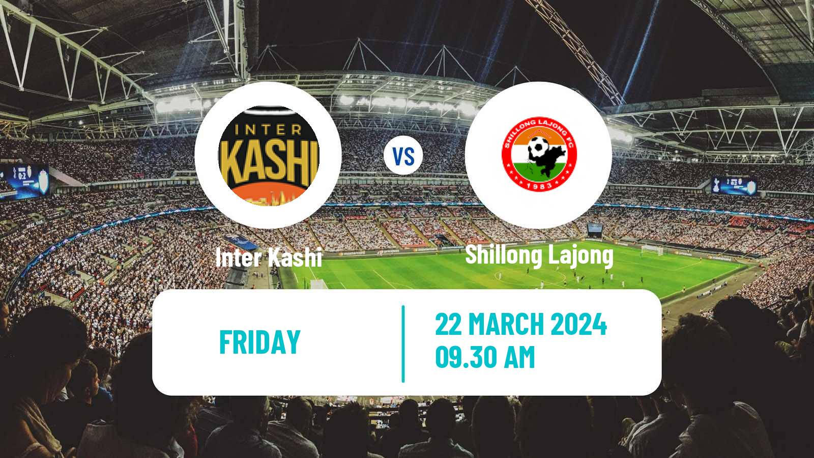 Soccer Indian I-League Inter Kashi - Shillong Lajong
