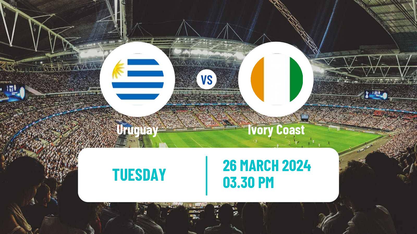 Soccer Friendly Uruguay - Ivory Coast