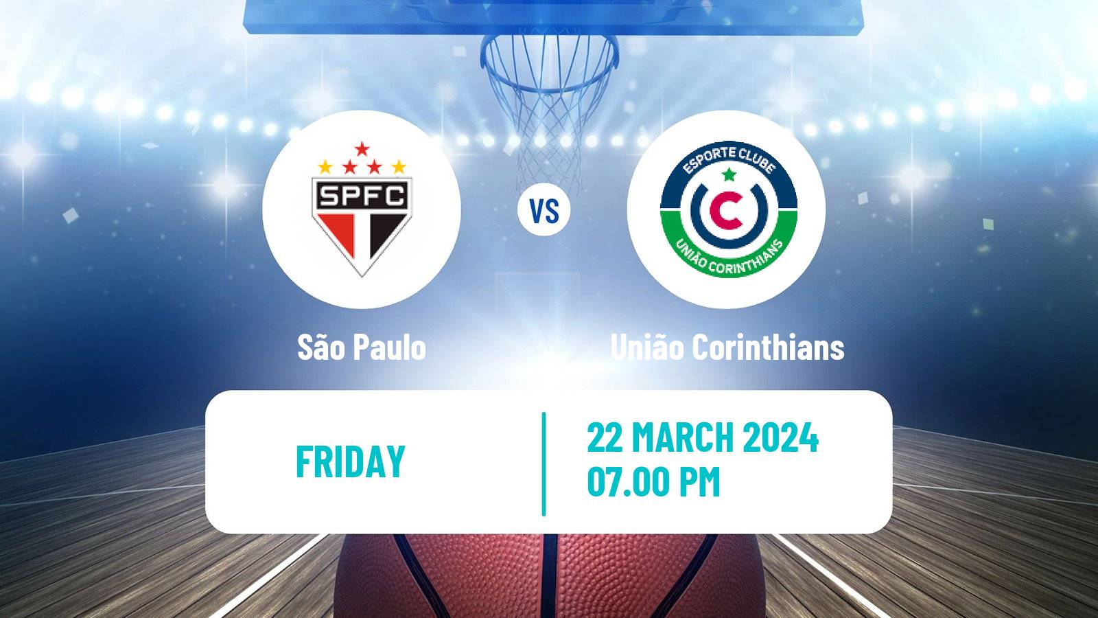 Basketball Brazilian NBB São Paulo - União Corinthians