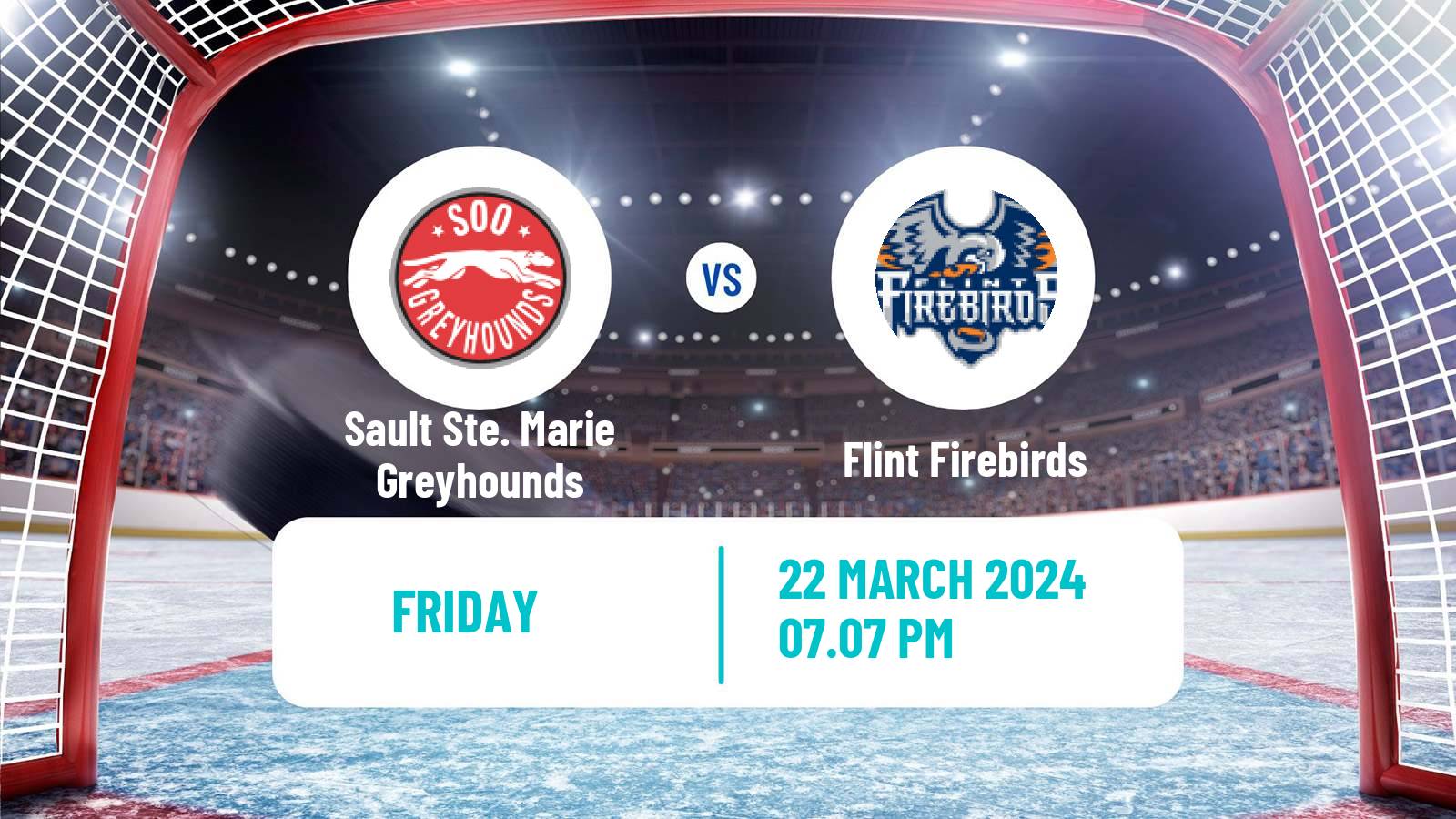 Hockey OHL Sault Ste. Marie Greyhounds - Flint Firebirds