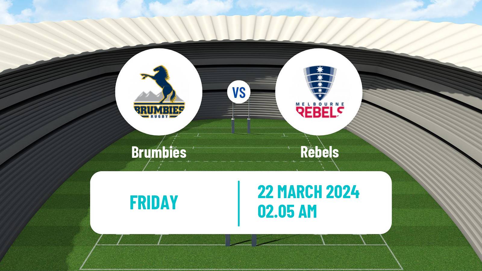 Rugby union Australian Super W Rugby Union Brumbies - Rebels
