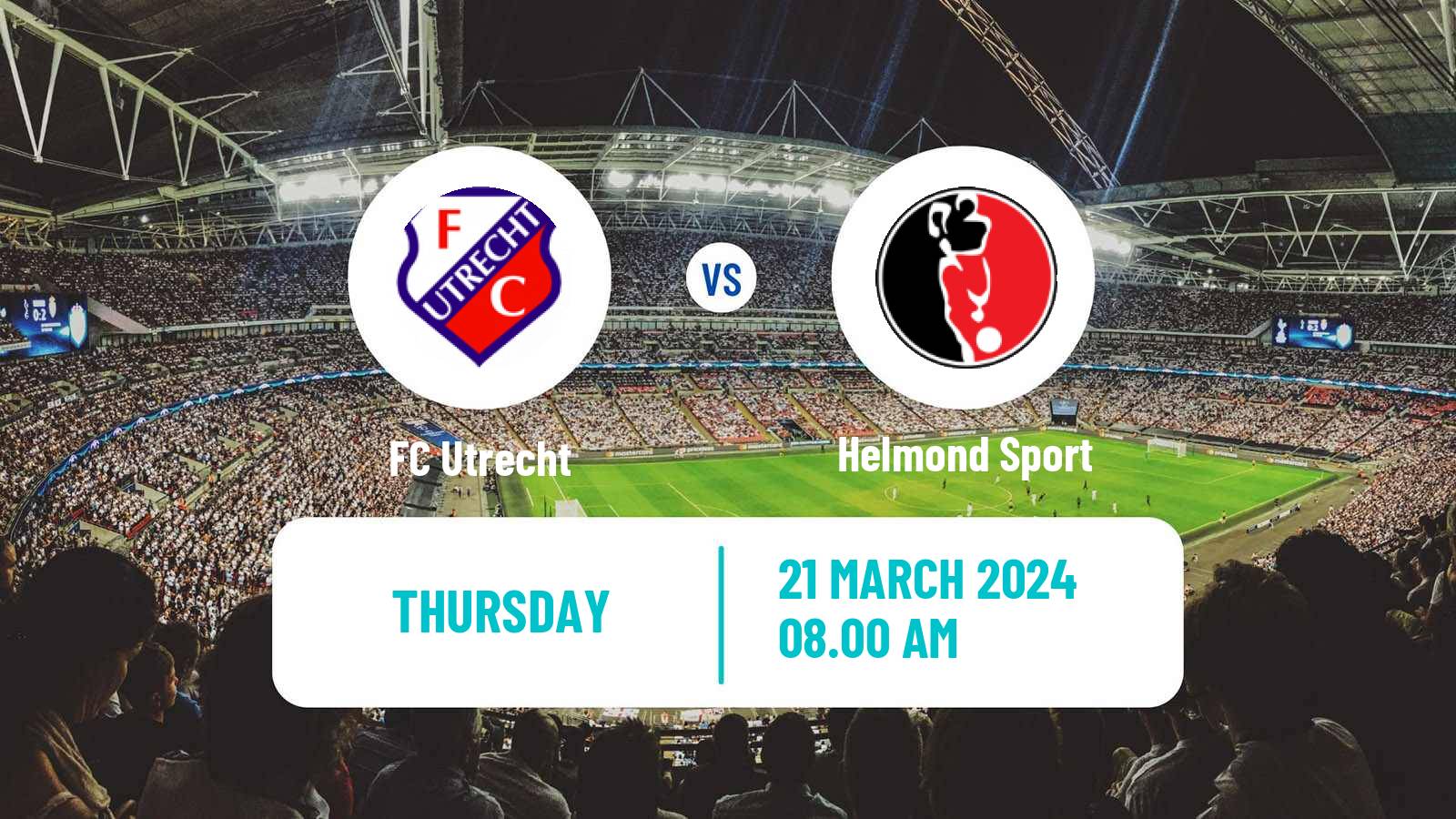 Soccer Club Friendly Utrecht - Helmond Sport