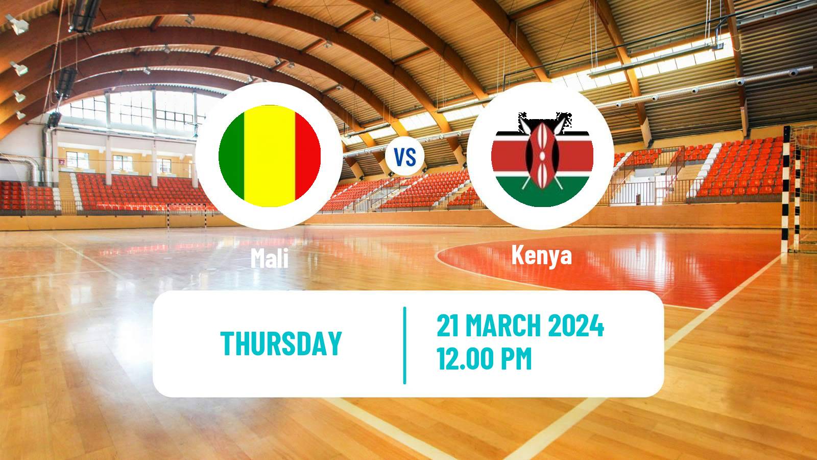 Handball African Games Handball Mali - Kenya