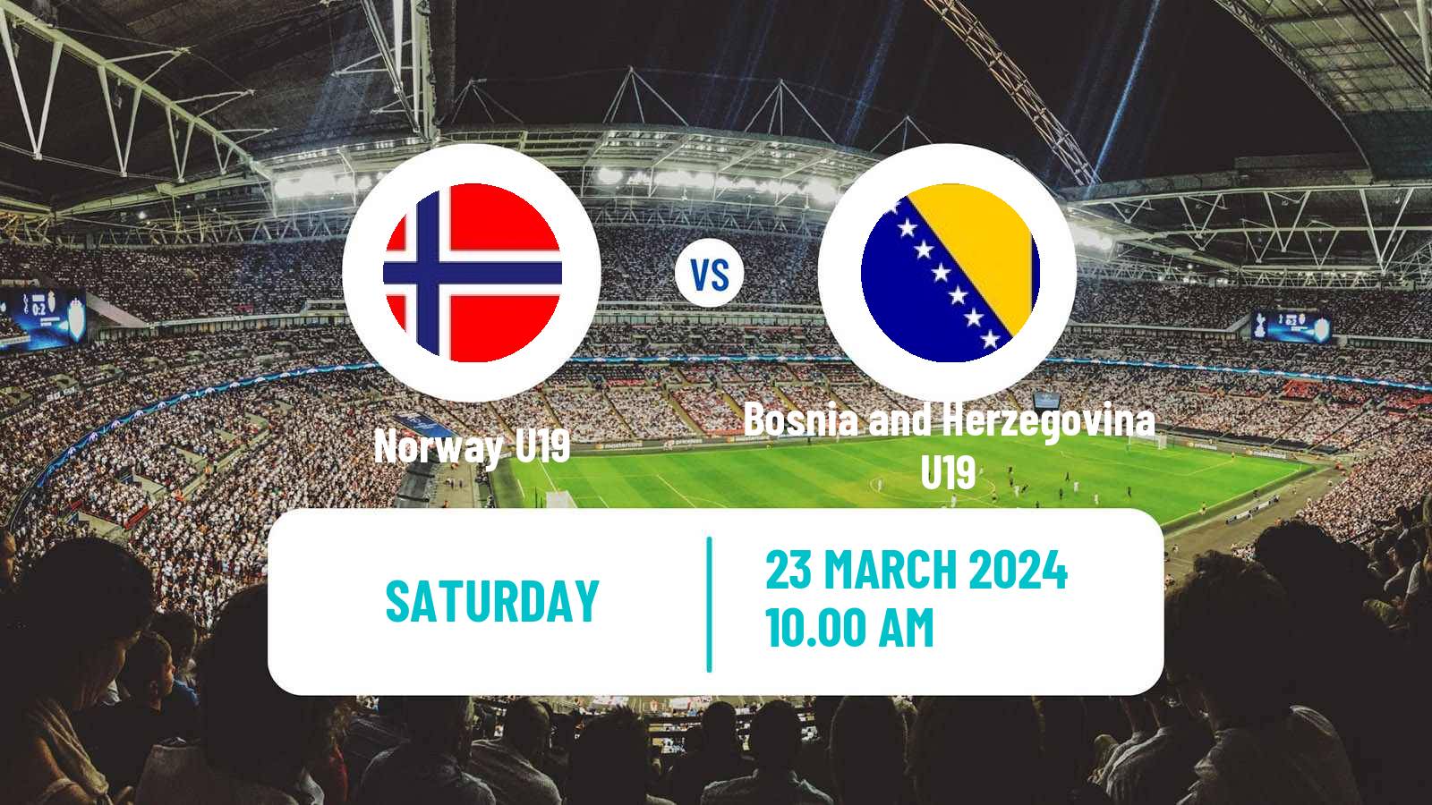 Soccer UEFA Euro U19 Norway U19 - Bosnia and Herzegovina U19