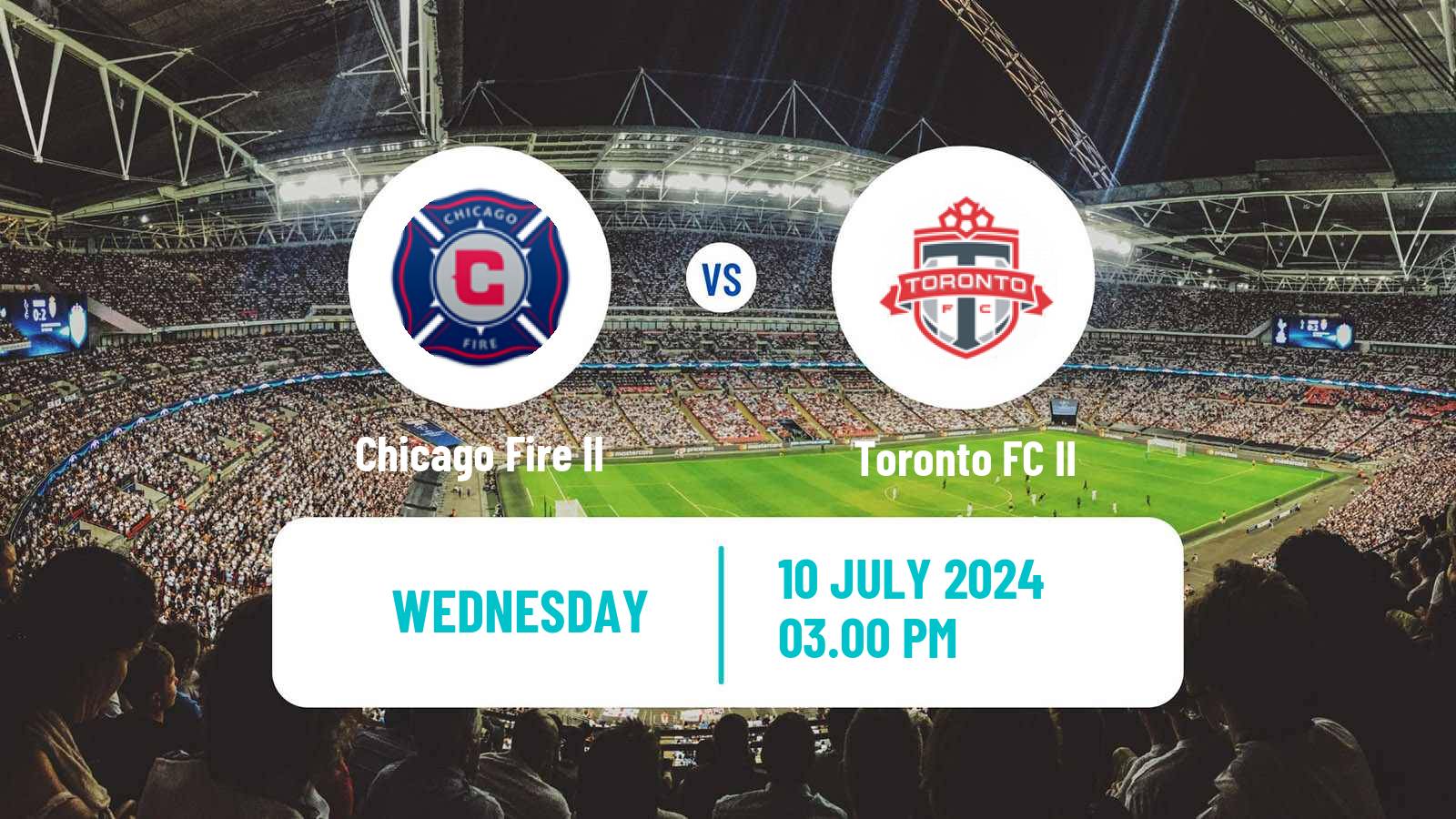 Soccer MLS Next Pro Chicago Fire II - Toronto FC II