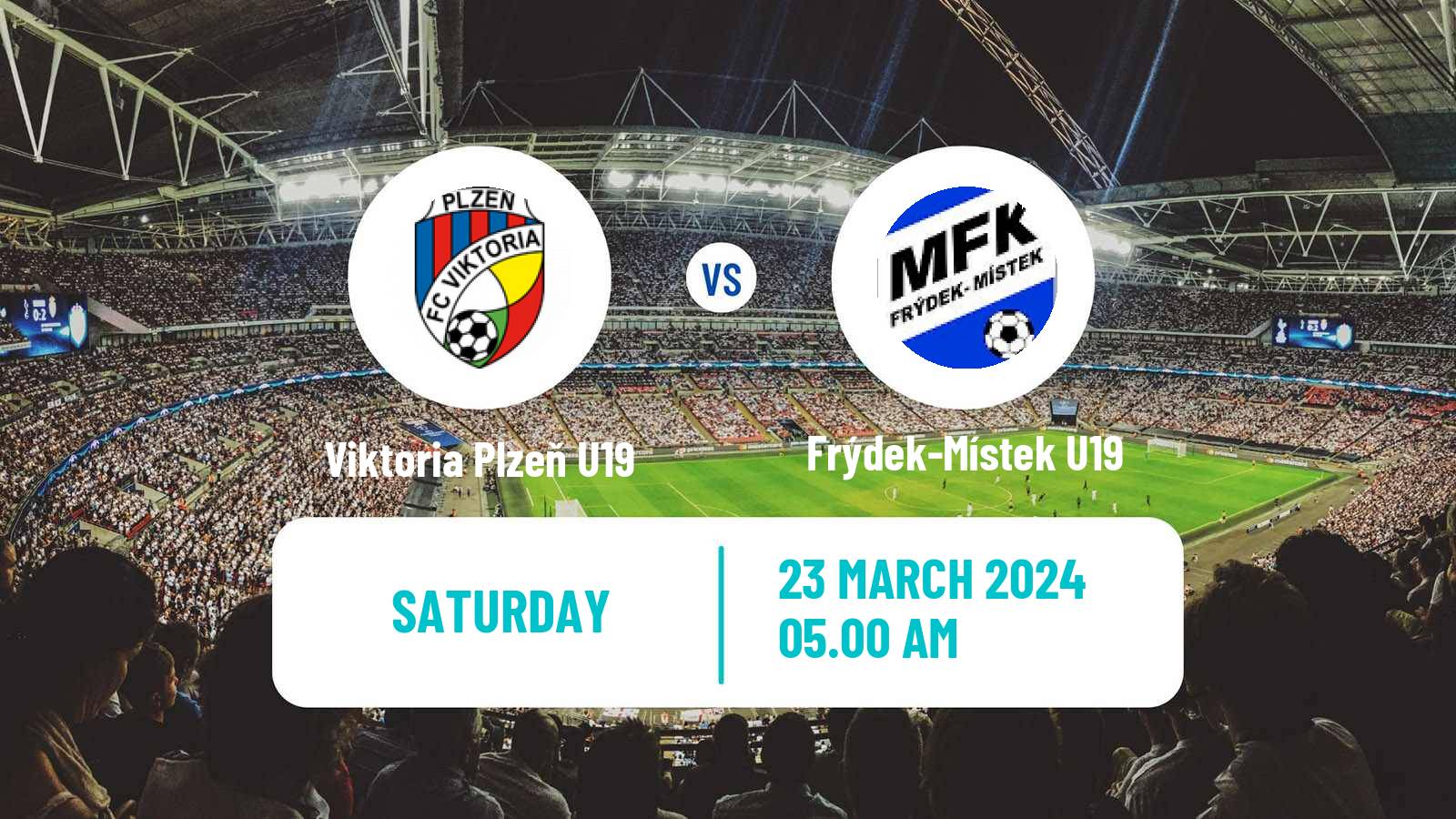 Soccer Czech U19 League Viktoria Plzeň U19 - Frýdek-Místek U19